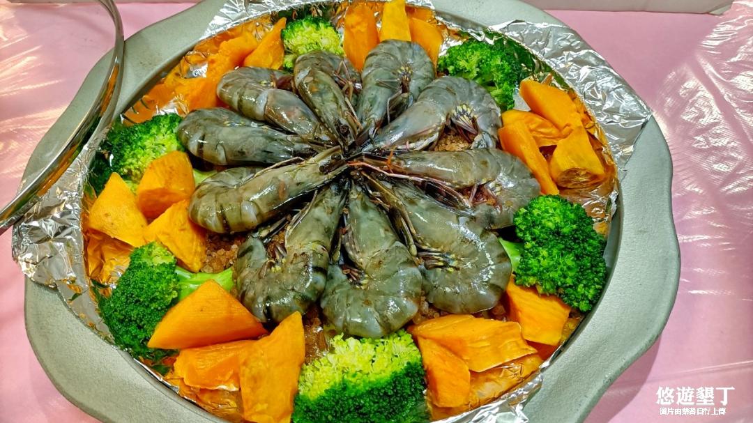 大草蝦鹽焗(清爽不油的蒸法,新鮮)