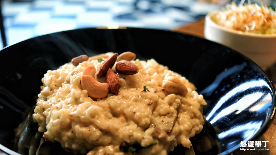 松露堅果野菇時蔬奶油燉飯