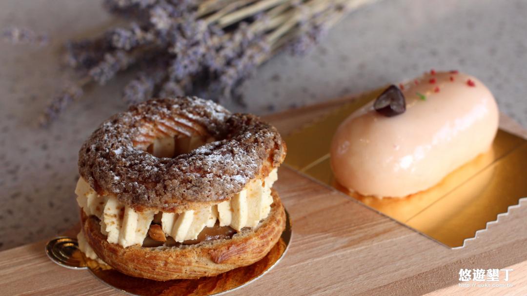 咖啡榛果泡芙 & 紅芭樂白巧克力蛋