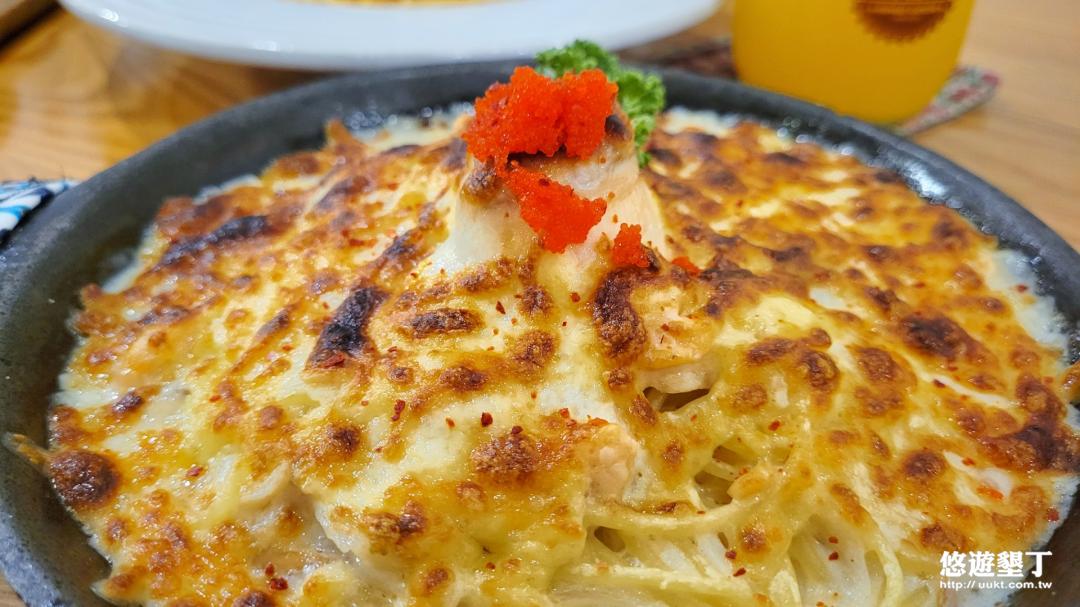 奶油煙燻鮭魚飯(焗烤)