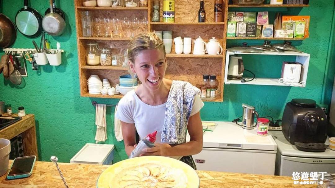 闆娘的招牌笑容