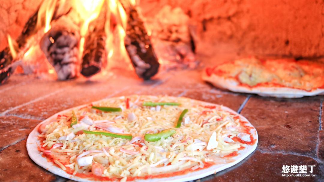 精選本土龍眼木窯燒，薄脆味美的窯烤披薩