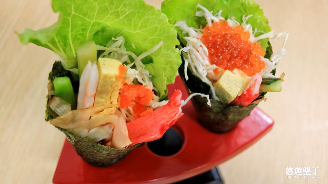 手卷(鮭魚卵手卷、龍蝦沙拉手卷、蘆筍蝦卷......)