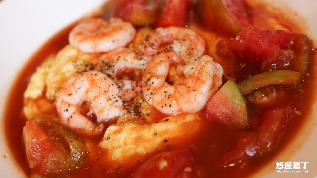 番茄滑蛋蝦