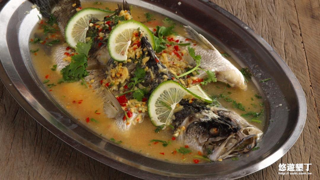 清蒸檸檬魚