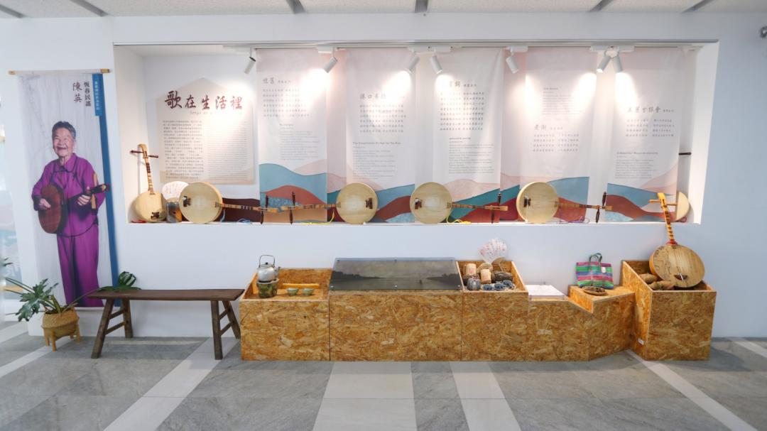 恆春文化中心民謠館一樓民謠展示區