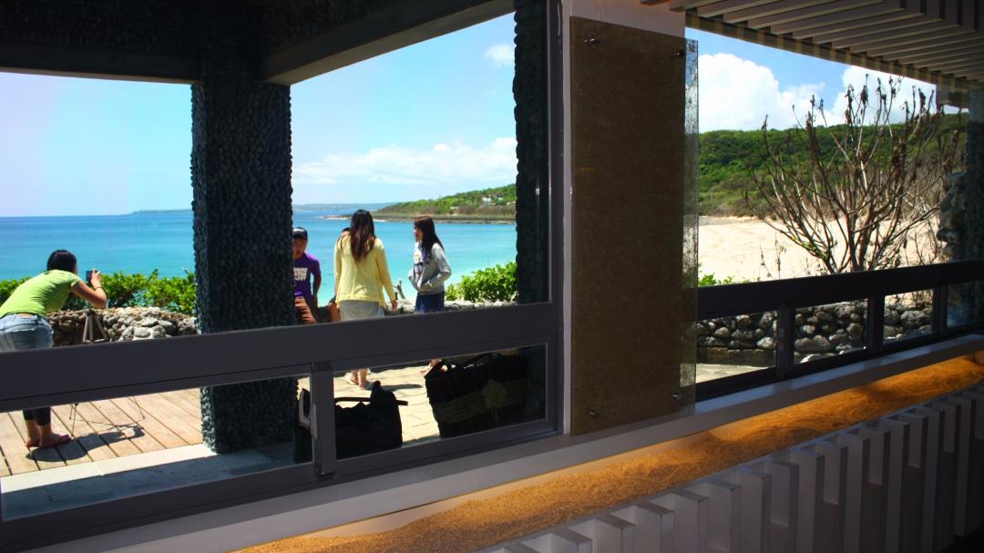 砂島-貝殼砂展示館